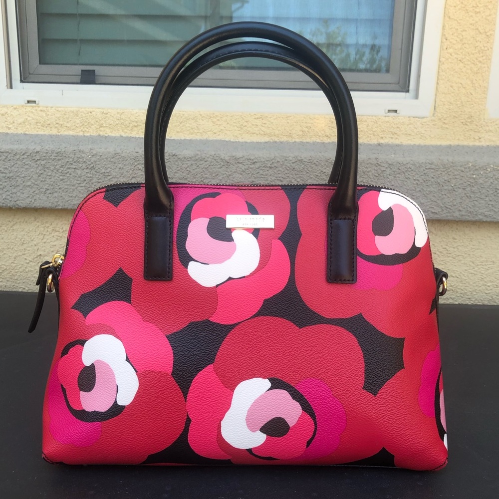 Kate Spade Pink Floral Handbag